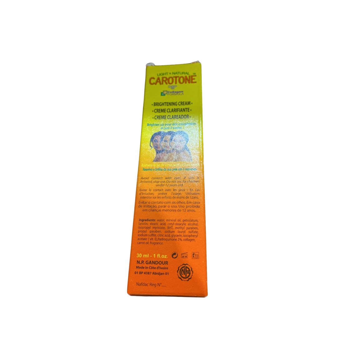 Carotone Brightening Tube Cream