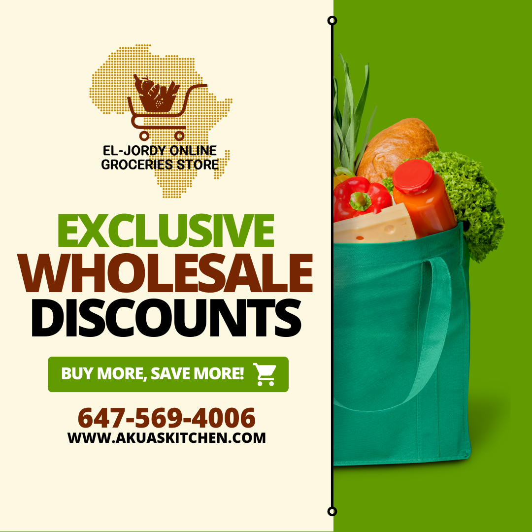 Online Grocery store for authentic African Foods