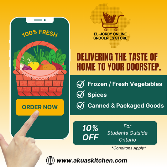 Online Grocery Store for Authentic African Foods