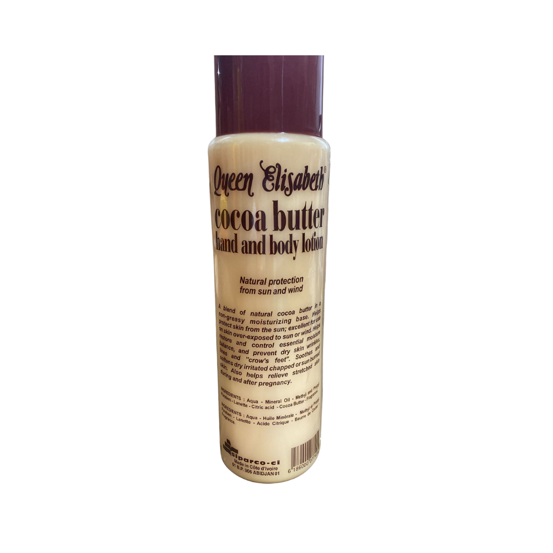 Queen Elisabeth Cocoa Butter Lotion & Cream